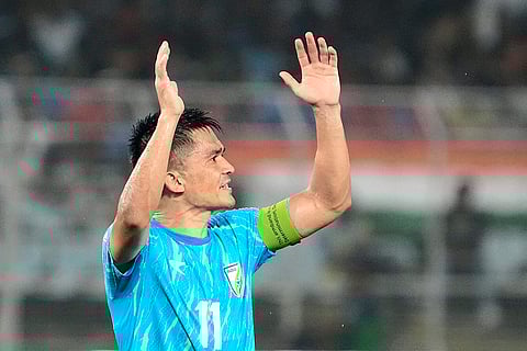 Sunil Chhetri acknowledges fans